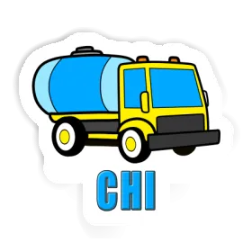 Water Truck Sticker Chi Image