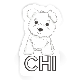 Chi Autocollant Westie Image