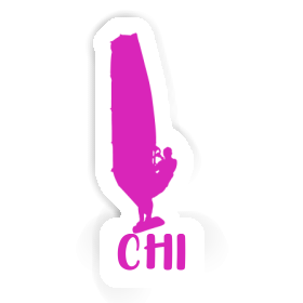 Sticker Chi Windsurfer Image