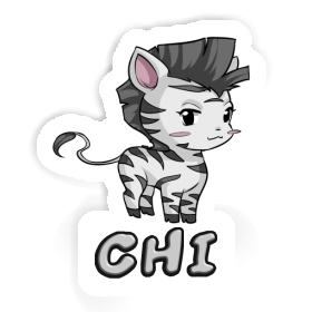 Sticker Chi Zebra Image