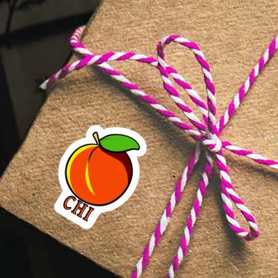 Autocollant Chi Abricot Gift package Image