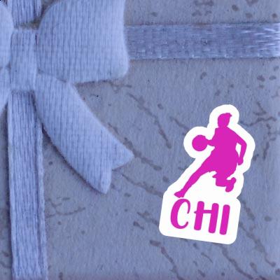 Basketball Player Sticker Chi Notebook Image