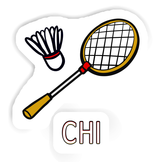 Sticker Badminton Racket Chi Gift package Image