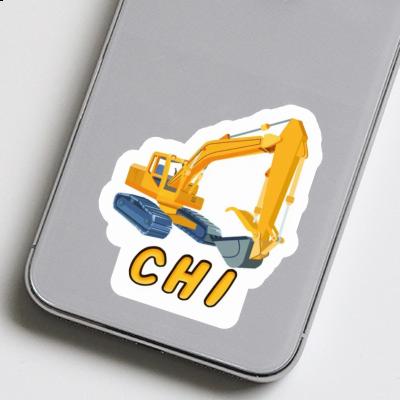 Sticker Chi Excavator Notebook Image