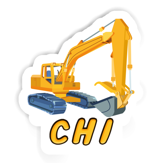 Sticker Chi Excavator Laptop Image