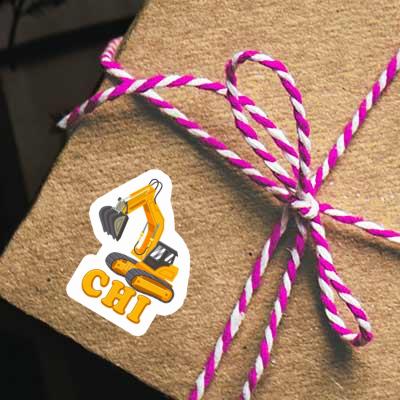 Sticker Chi Excavator Gift package Image