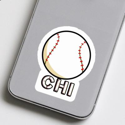 Chi Sticker Baseball Gift package Image