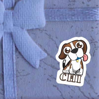 Sticker Beagle Chi Notebook Image