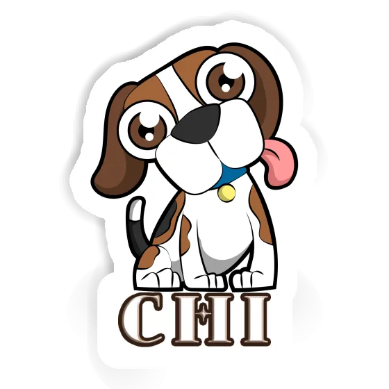 Sticker Beagle Chi Gift package Image