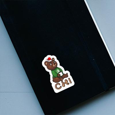 Chi Sticker Christmas Bear Image