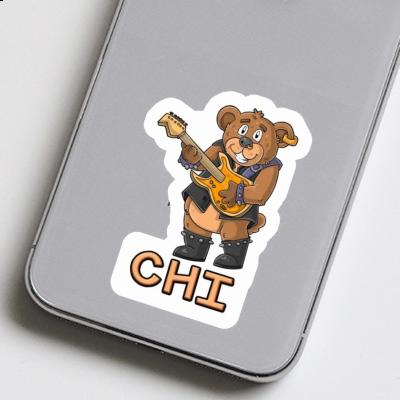 Rocker Bear Sticker Chi Image