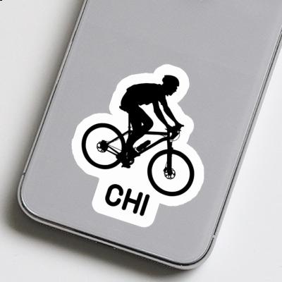 Biker Sticker Chi Notebook Image