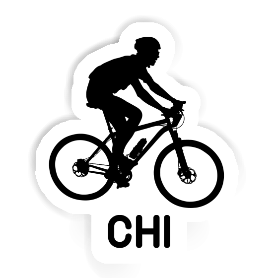 Biker Sticker Chi Image