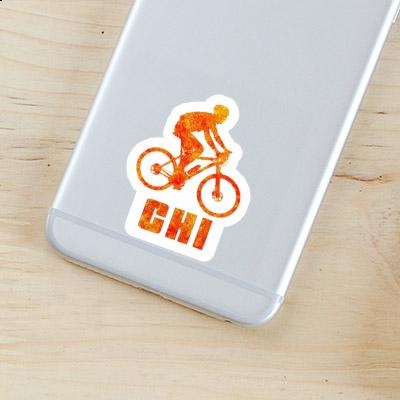 Chi Sticker Biker Laptop Image