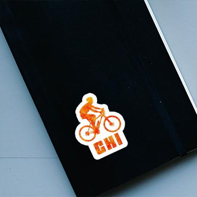 Chi Sticker Biker Image