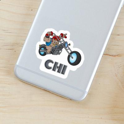 Sticker Motorbike Rider Chi Gift package Image