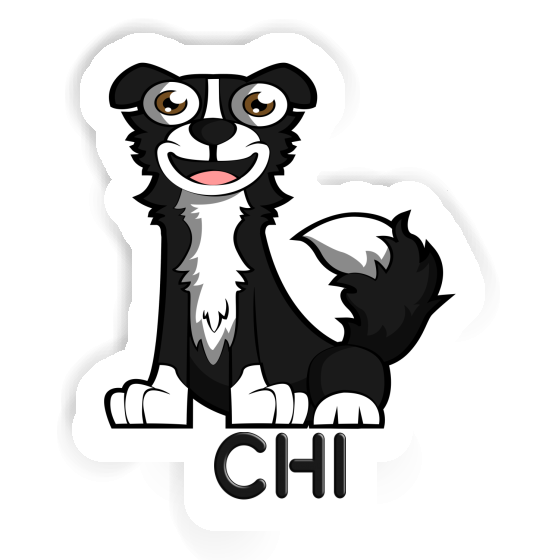 Sticker Chi Border Collie Notebook Image