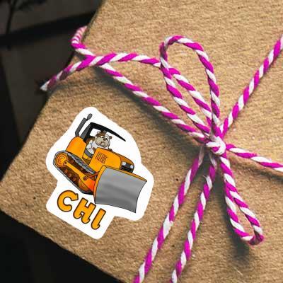 Sticker Bulldozer Chi Laptop Image