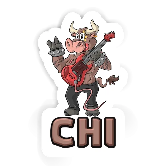 Sticker Chi Rocking Bull Laptop Image