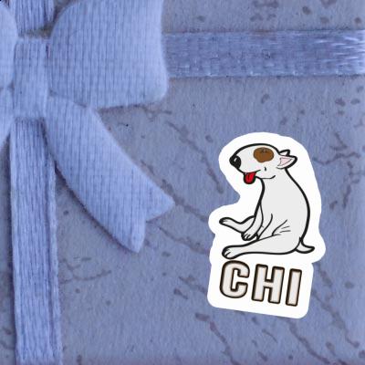 Sticker Chi Terrier Laptop Image