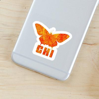 Sticker Chi Butterfly Image