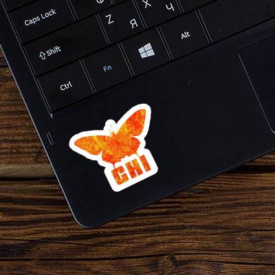 Sticker Chi Butterfly Image