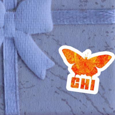 Sticker Chi Butterfly Gift package Image