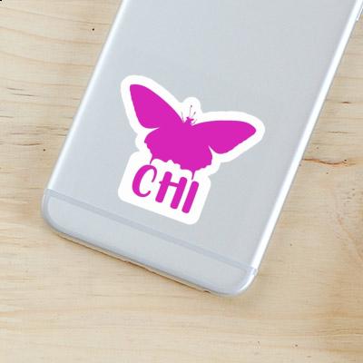 Sticker Butterfly Chi Gift package Image