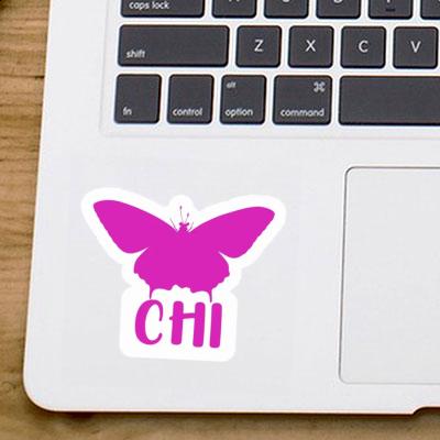 Sticker Chi Butterfly Gift package Image