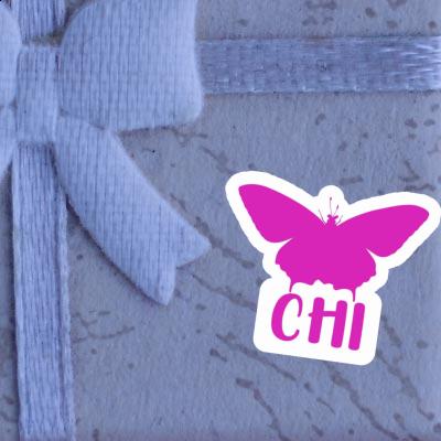 Sticker Butterfly Chi Gift package Image