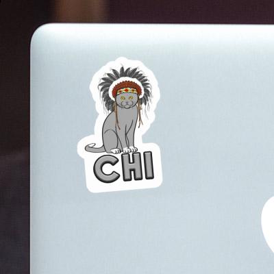 Sticker Chi Indian Cat Gift package Image