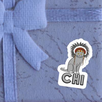 Sticker Chi Indian Cat Gift package Image