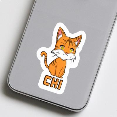 Chi Autocollant Chat Laptop Image