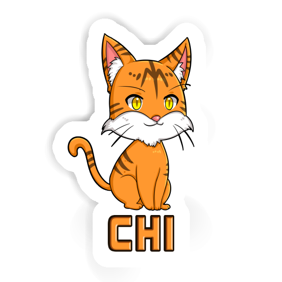 Chi Autocollant Chat Image