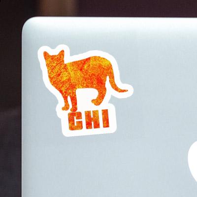 Sticker Chi Cat Laptop Image