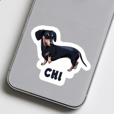 Dachshund Sticker Chi Image