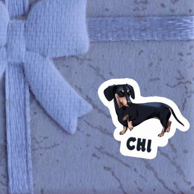 Dachshund Sticker Chi Gift package Image