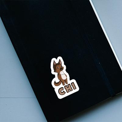 Sticker German Sheperd Chi Image