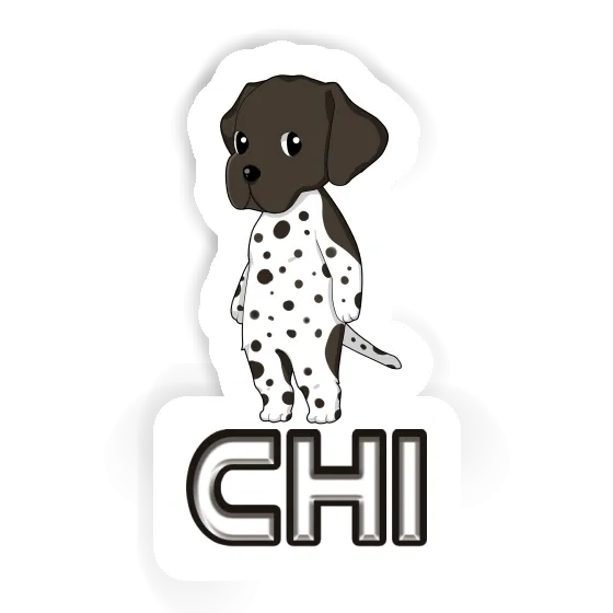 Sticker Chi German Shorthaired Pointer Notebook Image