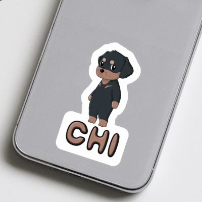 Sticker Chi Rottweiler Image