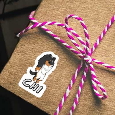 Chi Sticker Shetland Sheepdog Notebook Image