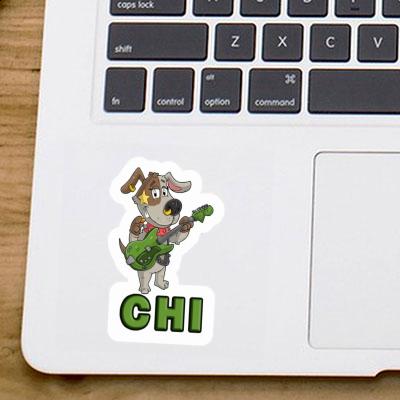 Sticker Chi Guitarist Image