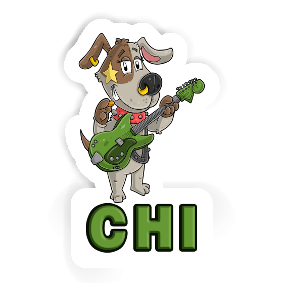 Sticker Chi Guitarist Gift package Image