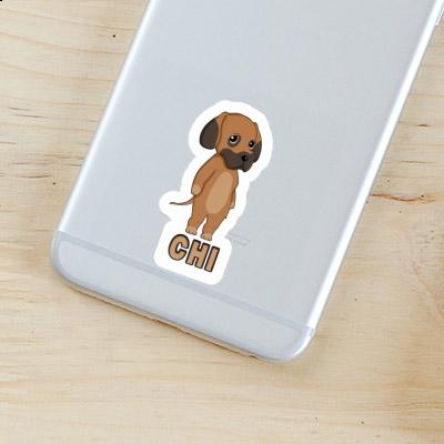 Sticker Chi German Mastiff Image