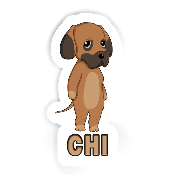 Sticker Chi German Mastiff Gift package Image