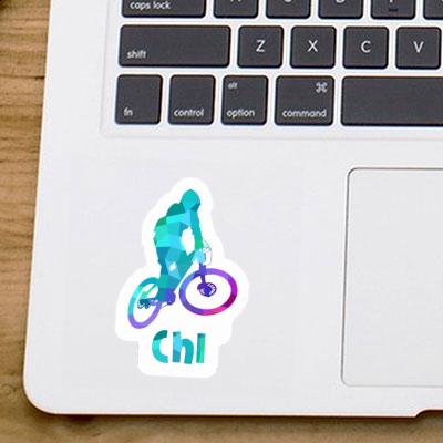 Downhiller Sticker Chi Laptop Image