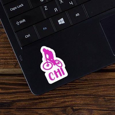 Sticker Downhiller Chi Laptop Image