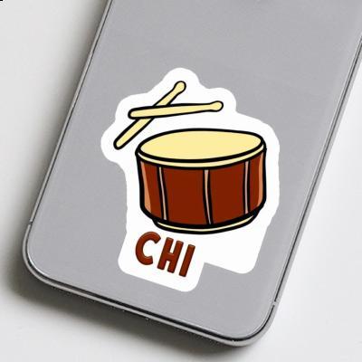 Sticker Trommel Chi Image