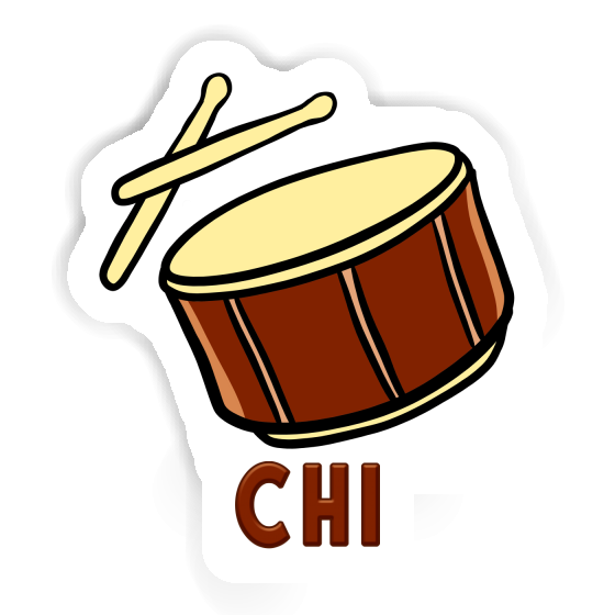 Chi Sticker Drumm Laptop Image