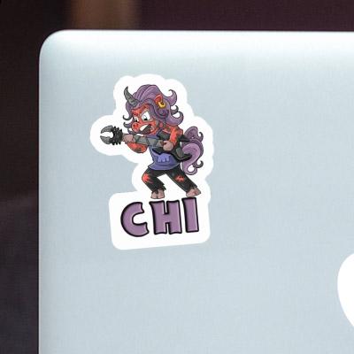 Rocking Unicorn Sticker Chi Gift package Image